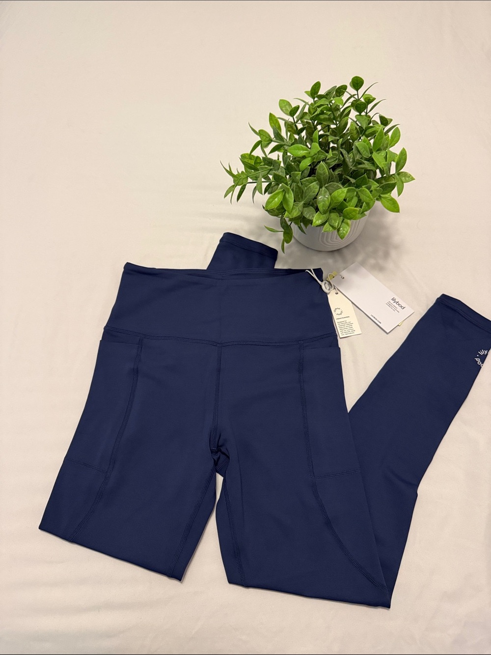 Lilybod High-Waist Active Leggings - Navy